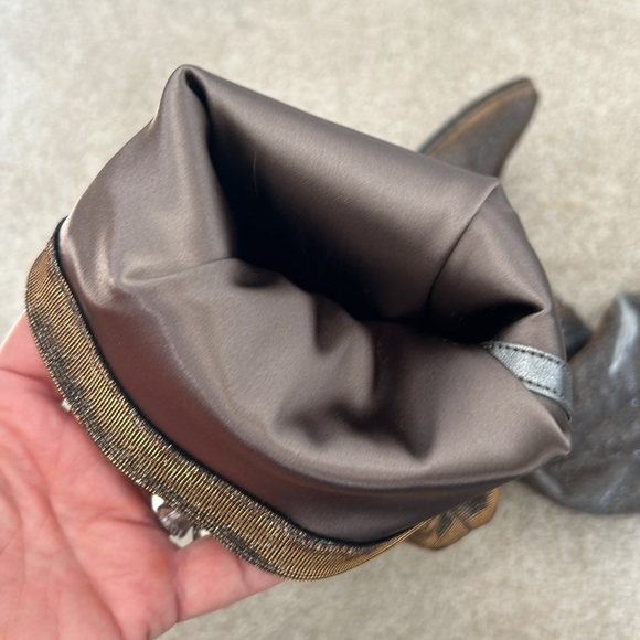 Stuart Weitzman Smashing Metallic Boots - Picture 9 of 12